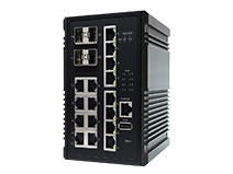 Industrial 16-Port GbE (with 8-Port PoE+) and 4-Port 1G SFP Managed Switch