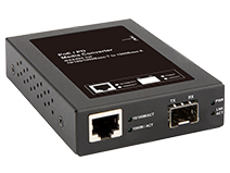 10/100/1000Base-T(X) to 1000Base-X SFP PoE/PD Media Converter