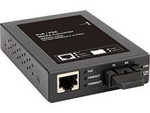 10/100/1000Base-T(X) to 1000Base-SX/LX PoE/PSE Media Converter