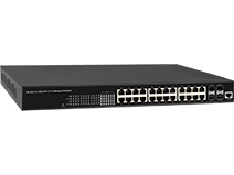 8-Port 10/100/1000M 802.3bt PoE++, 16-Port 10/100/1000M PoE+ and 4-Port 10G SFP+ L2+ Managed Switch